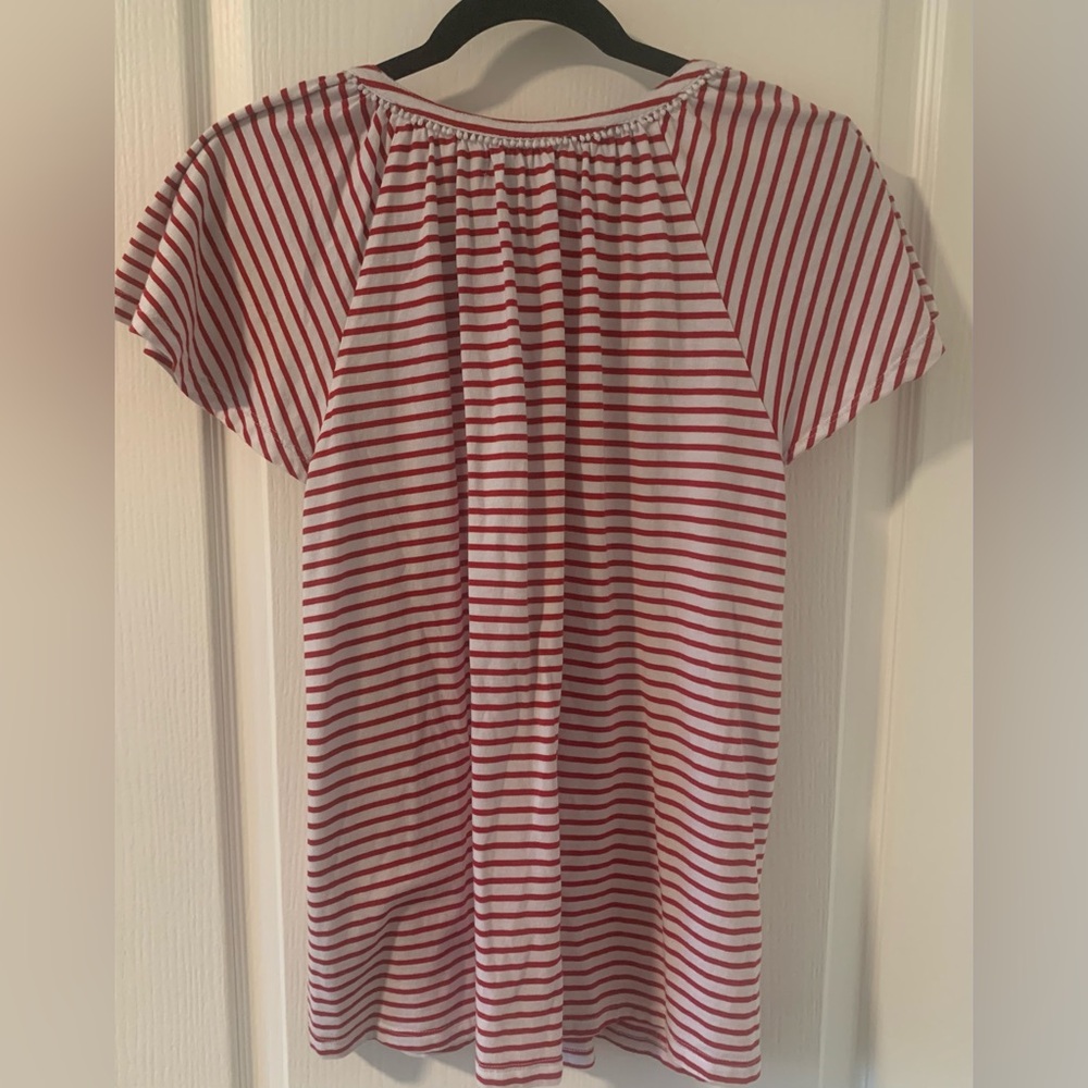 Chaps Striped Tee - Picture 2 of 6